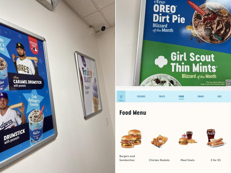 Dairy Queen (Treat) Menu