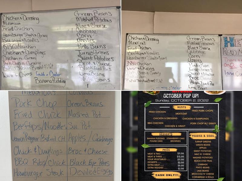 Cal's Country Kitchen Menu