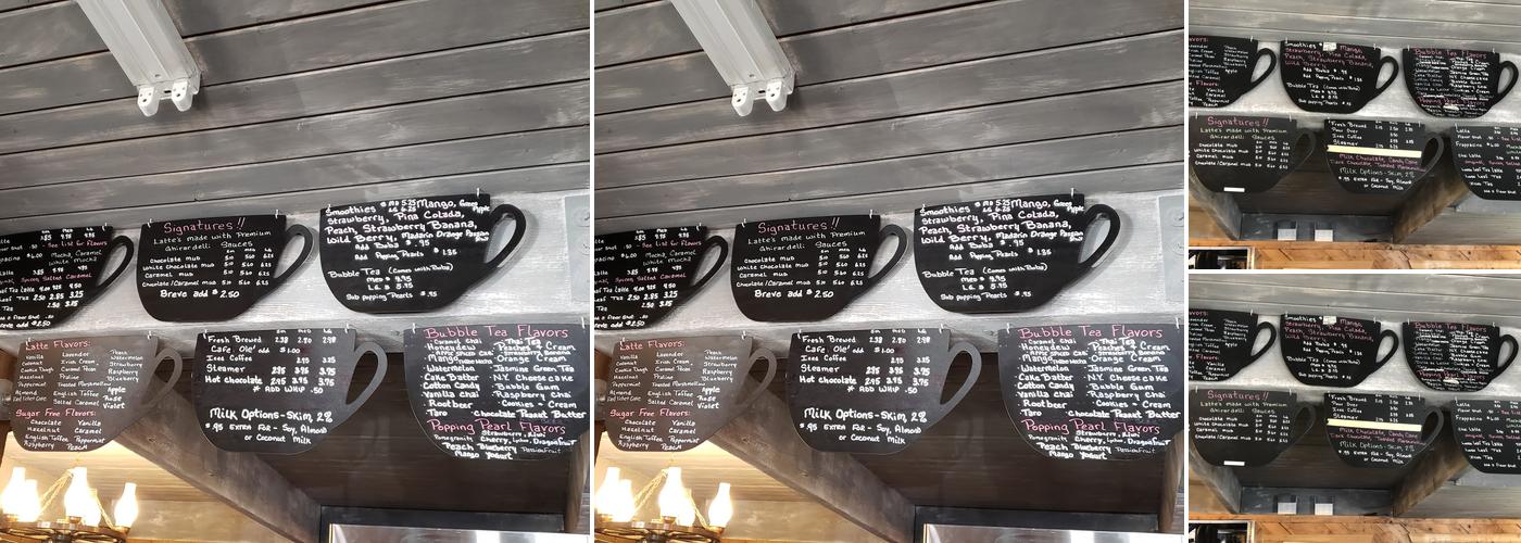 Jumpstart Coffee and Tea Menu