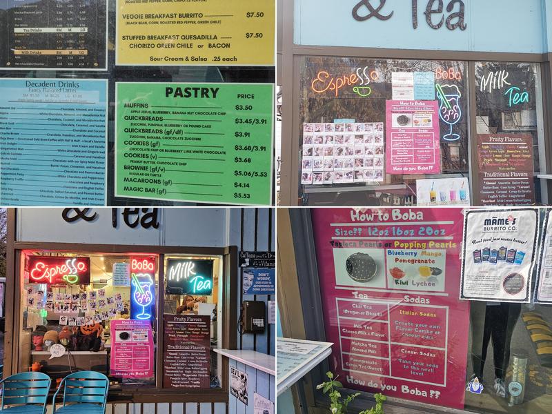 Deja Brew & Sunshine Too Menu