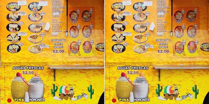 La Mulita Express Menu
