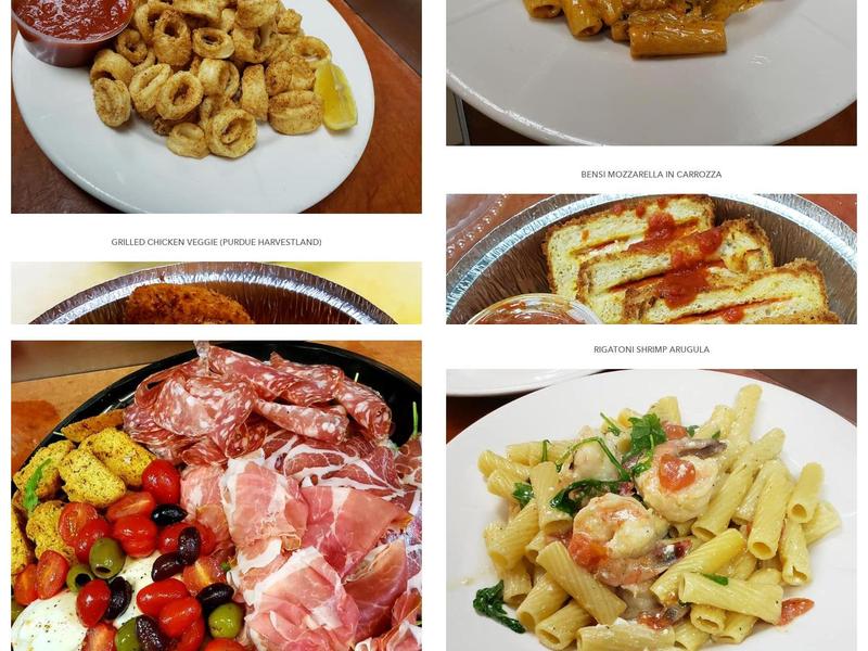 Bensi of Whitehouse Menu