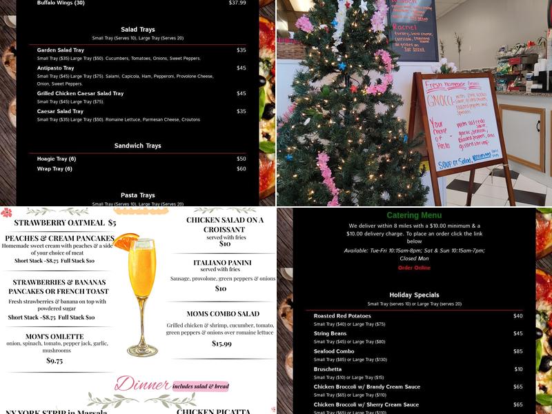 Cuco's Pizza Plaza Restaurant Menu