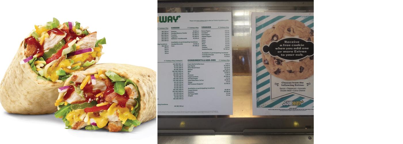 Subway Menu