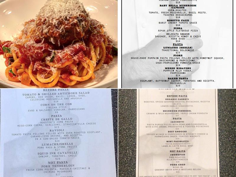 Blue Moose Menu