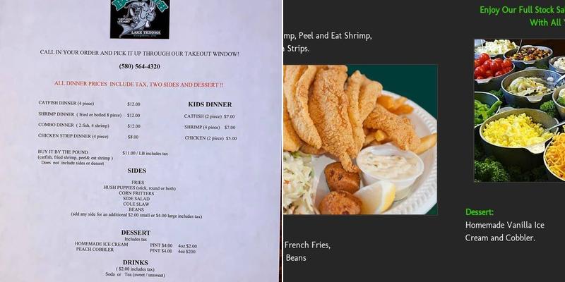 BG's Catch Menu