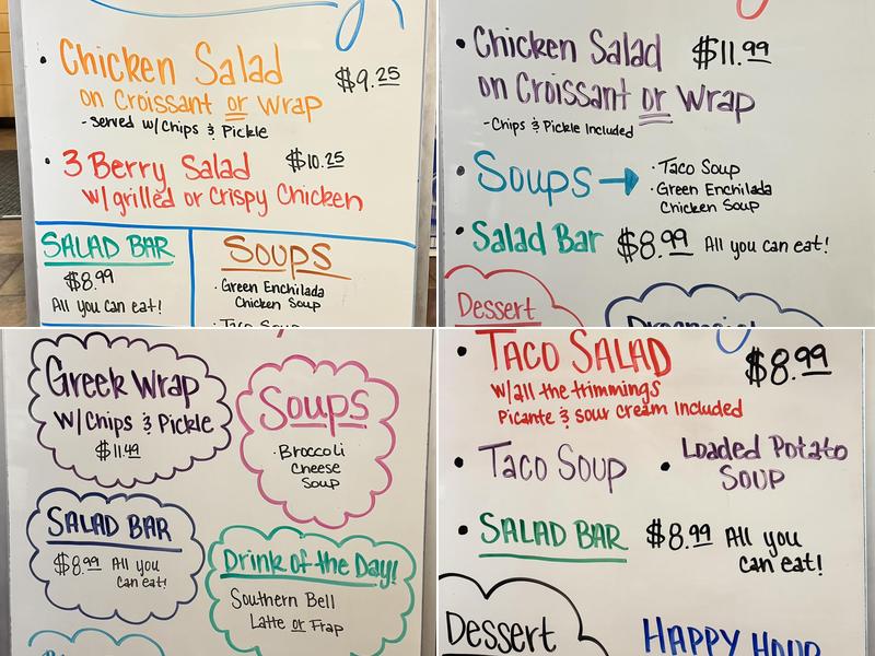 Latte Da LLC Menu