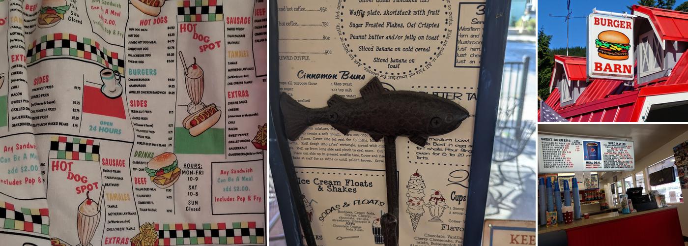 Burger Barn Menu