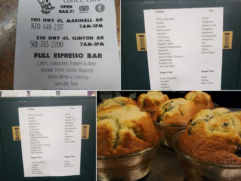 Rock-N-Java Ozarks Menu