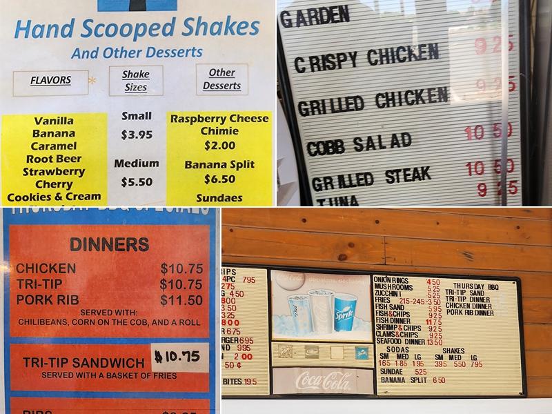 Campus Drive-In Menu