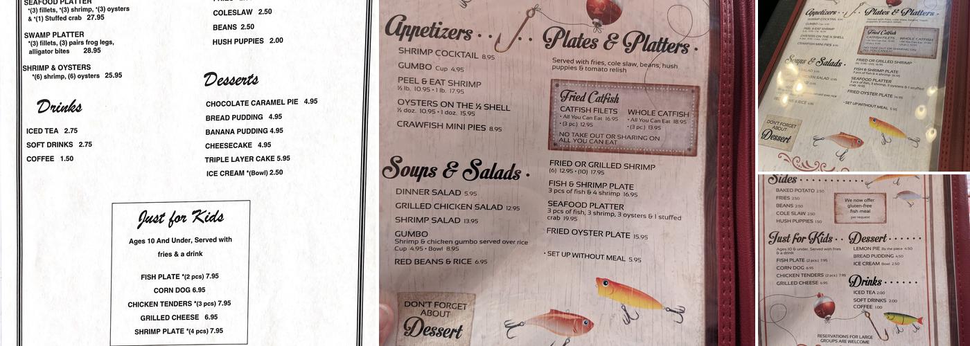 Corbett's Catfish & More Menu