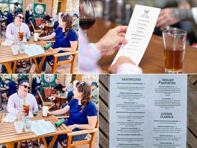 The Grill at Point Pinos Menu