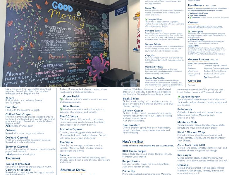 First Awakenings Menu