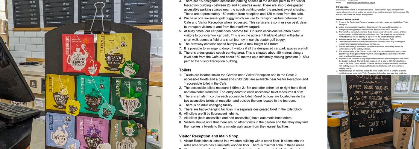 Coach House Tearoom Menu