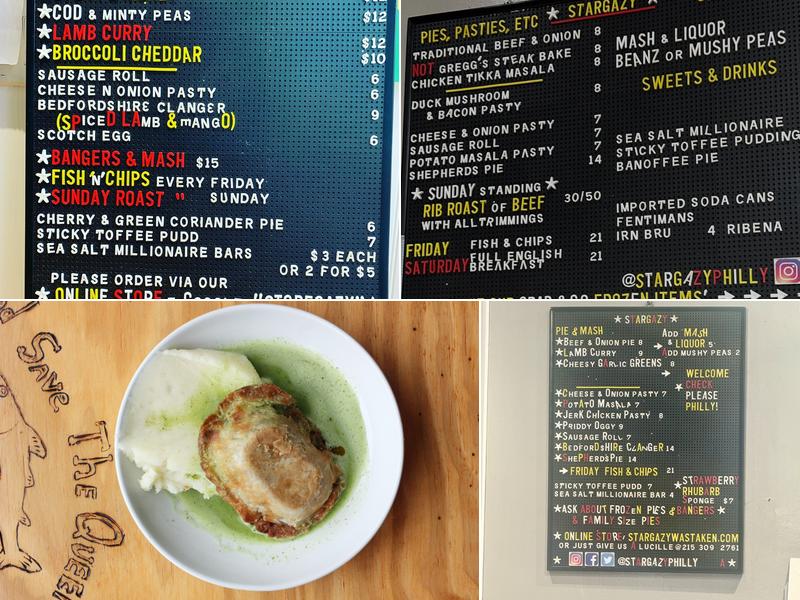 Stargazy Menu