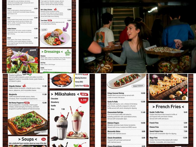 Pats Select Pizza | Grill Menu