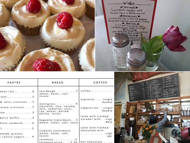 Paris Bakery Menu
