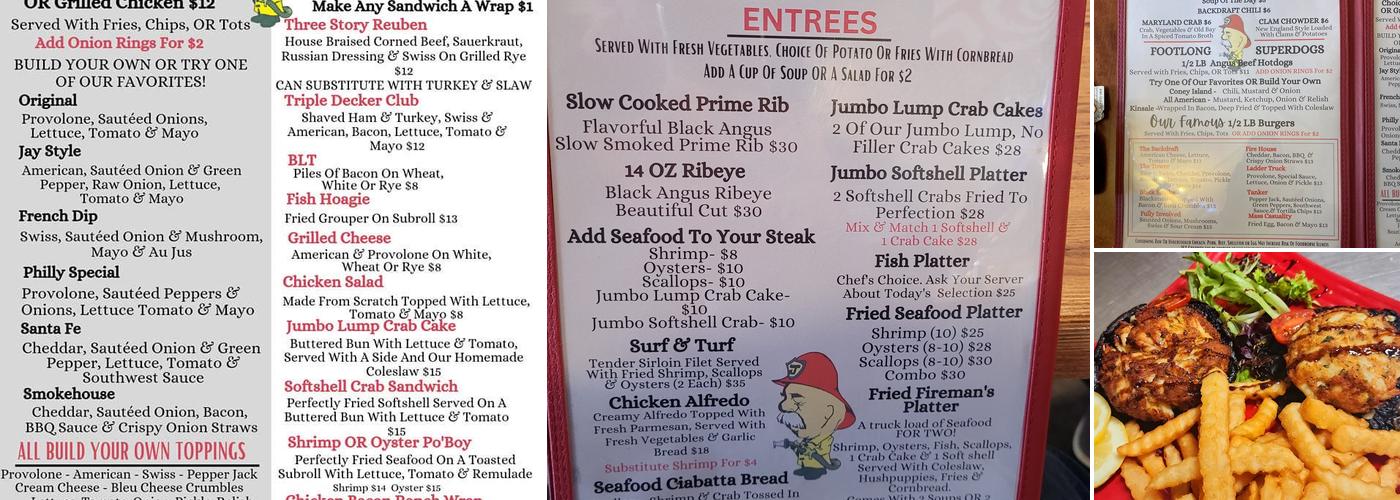 Backdraft Menu