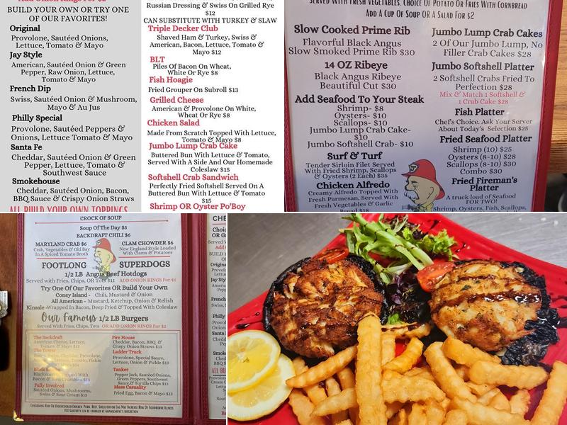 Backdraft Menu
