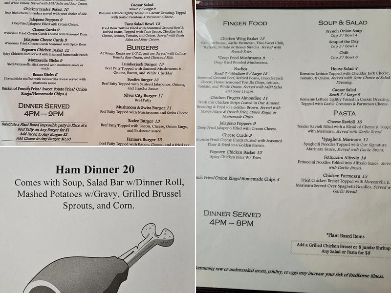 Paul's Restaurant & Lounge Menu