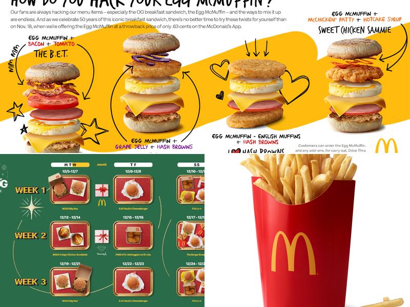 McDonald's Menu