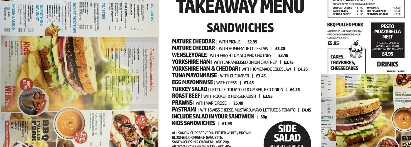 Cakey Bakey Yum Yum Menu