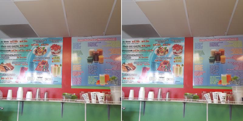 Mexican Imports Menu