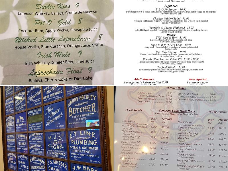 The Village Haus Menu