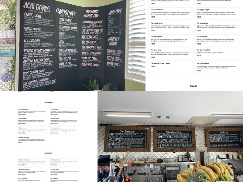 The Healthy Habit Menu