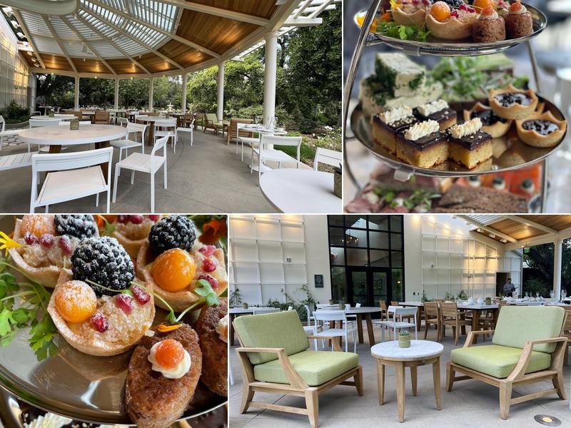 The Huntington's Rose Garden Tea Room