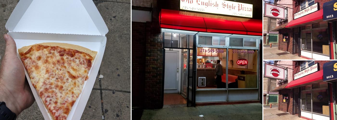 Old English Style Pizza