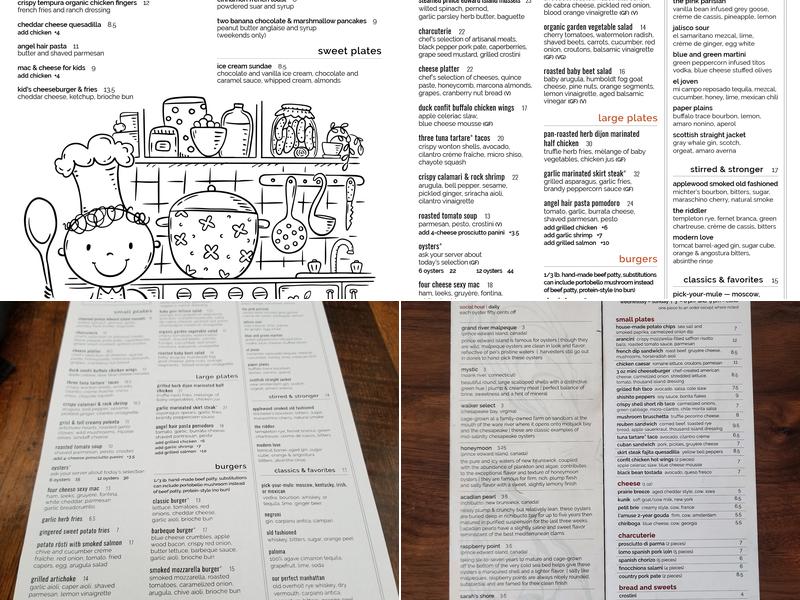 Plate 38 Kitchen And Bar Menu