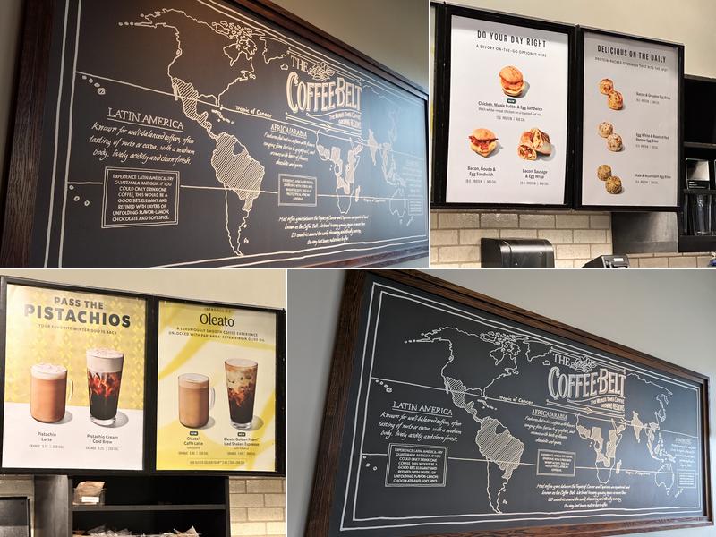 Starbucks Coffee Company Menu