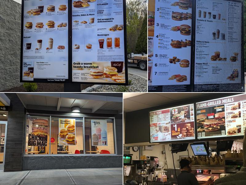 McDonald's Menu