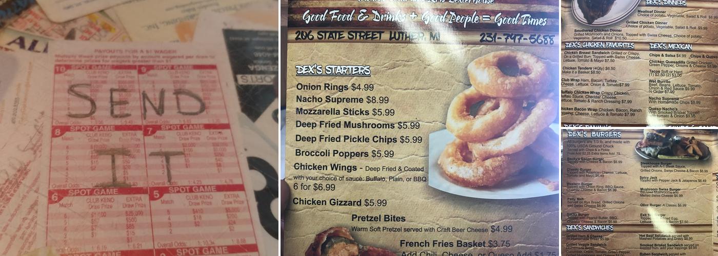 Logger's Landing Menu