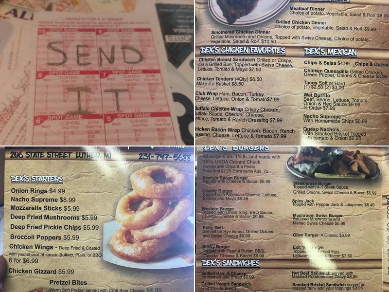 Logger's Landing Menu