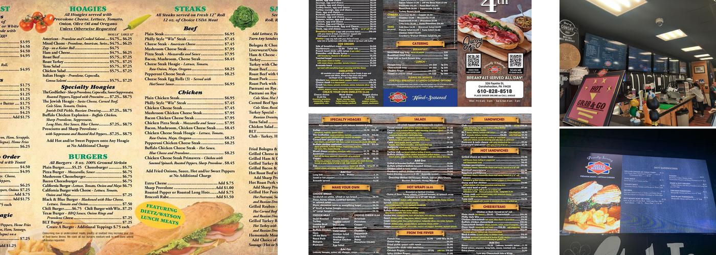 Deli on 4th Menu