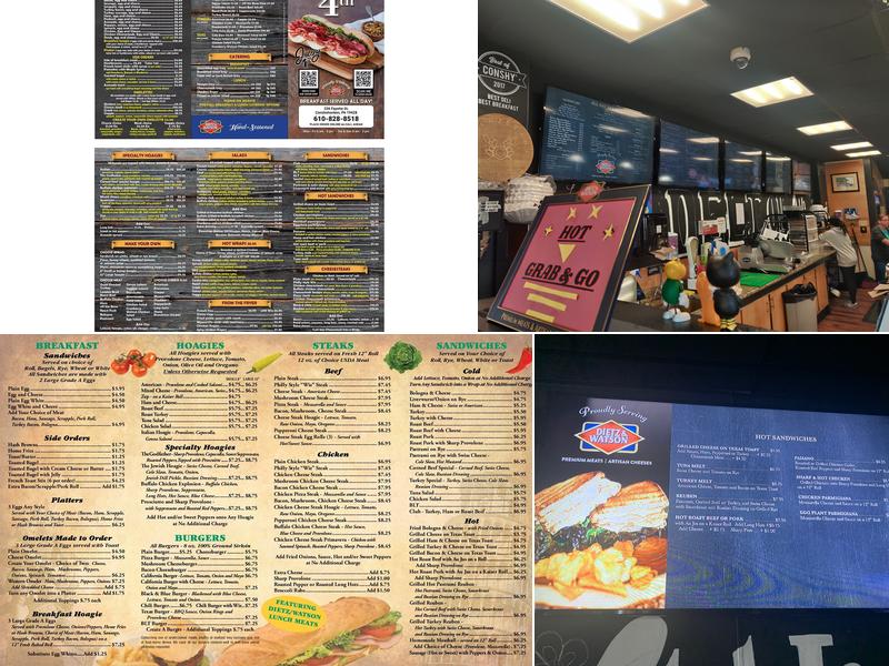 Deli on 4th Menu