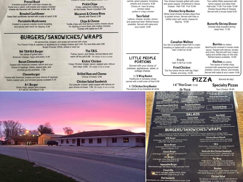 NA-TAH-KA Menu