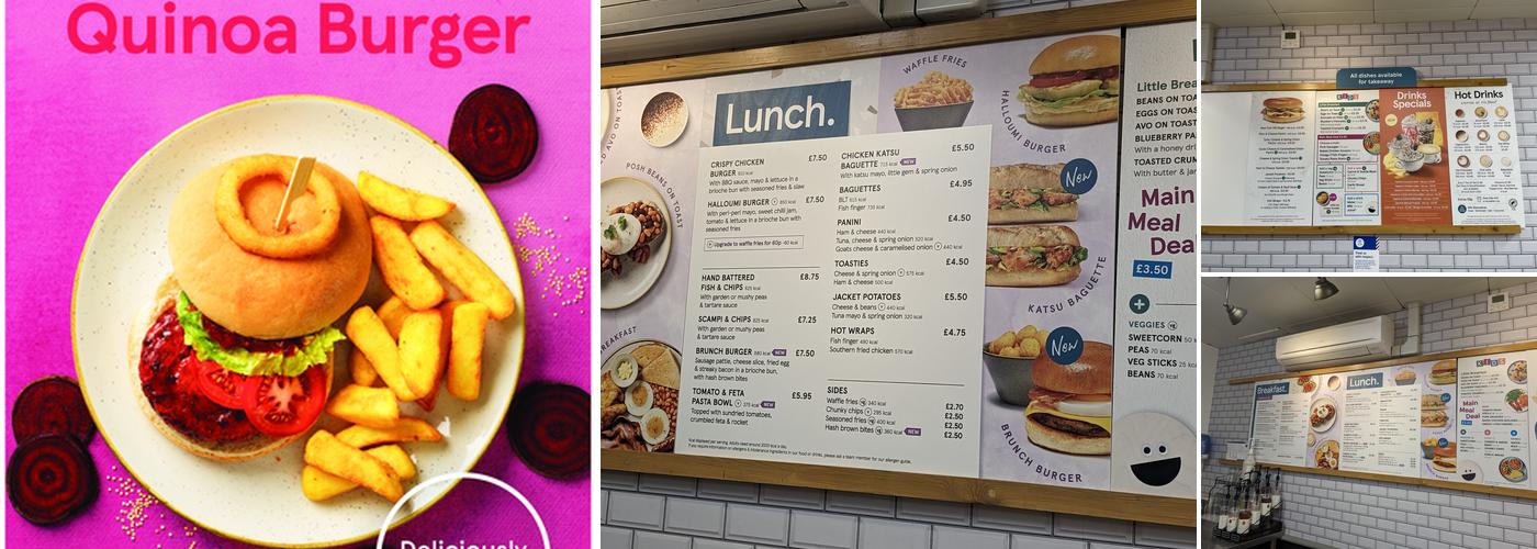Tesco Cafe Menu