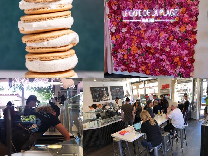 Le cafe de la plage Malibu