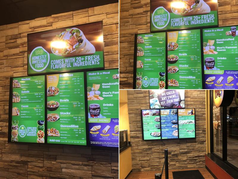 Moe's Southwest Grill Menu