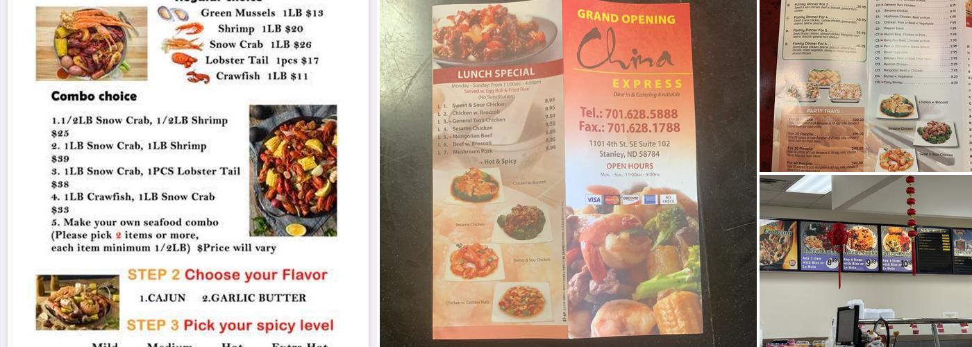 China Express Menu