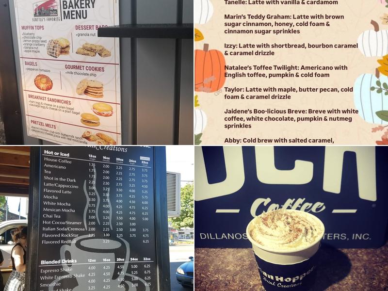 Bean Hopper Menu