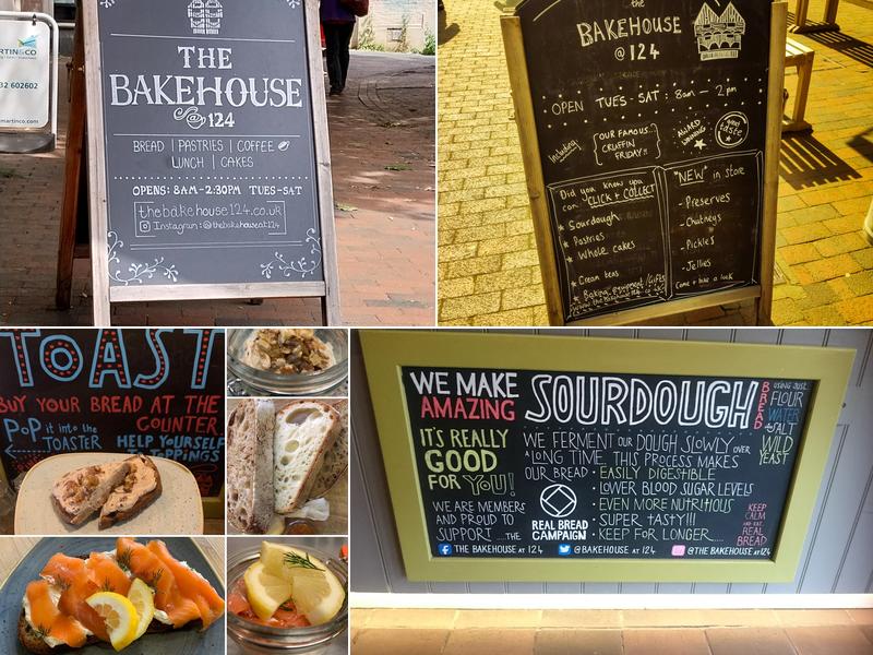 The Bakehouse at 124 Menu