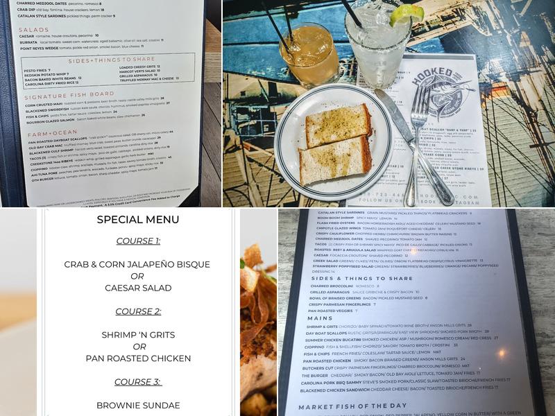 Hooked Menu