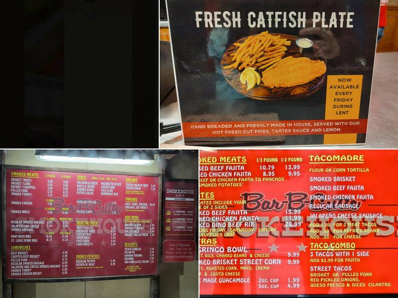 Bar-B-Cutie SmokeHouse Menu