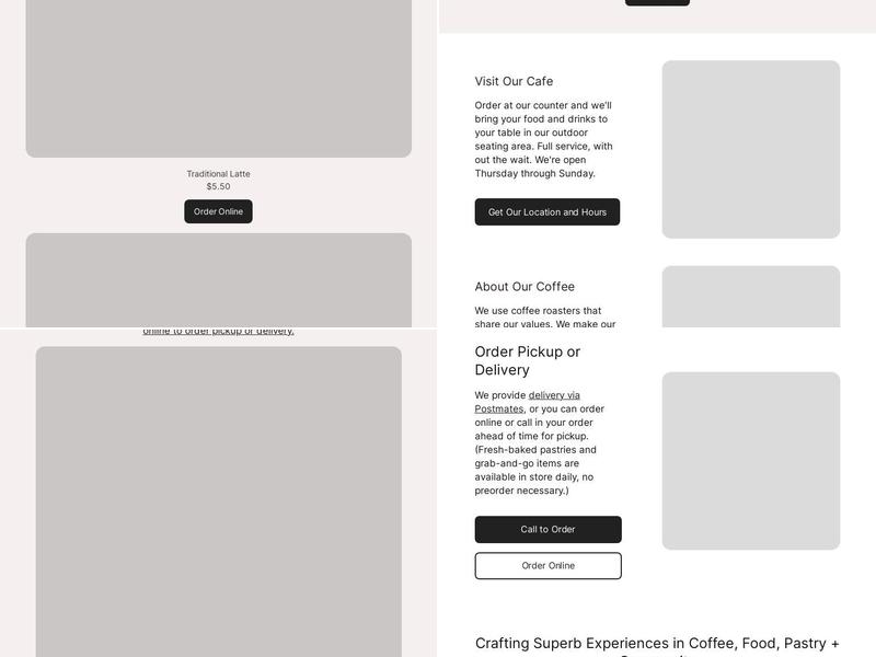 Wide Eyes Open Palms Menu