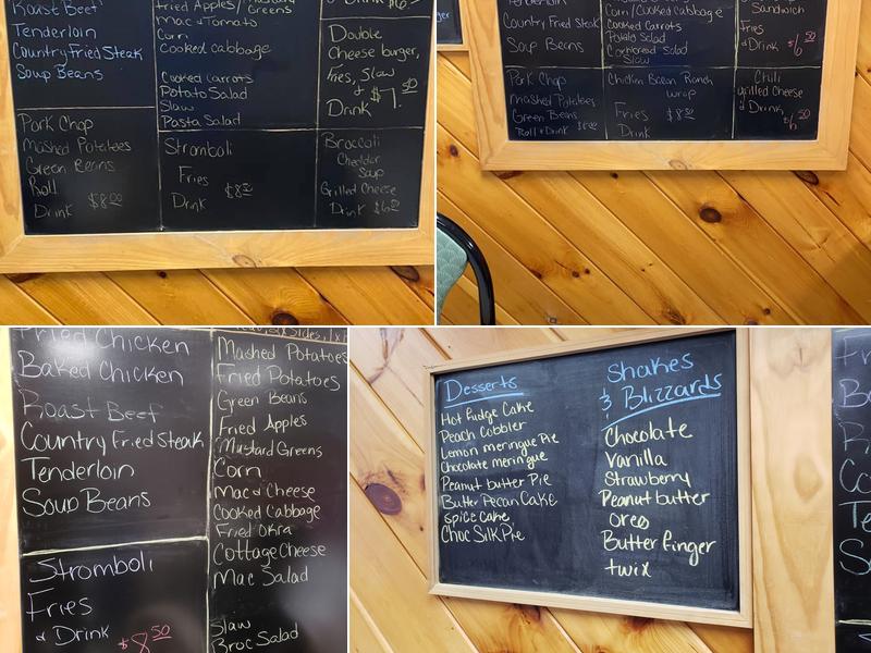 Ole Bus Stop Diner Menu