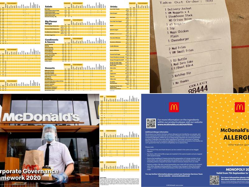 McDonald's Menu